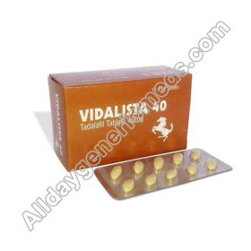 Vidalista 40 Mg (Tadalafil)